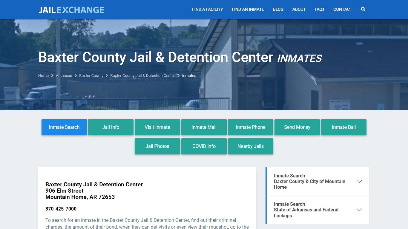Baxter County Jail Inmates | Arrests | Mugshots | AR